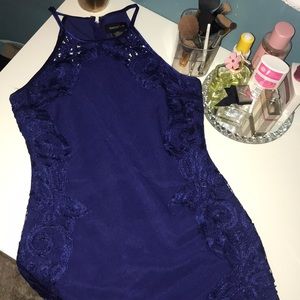 Blue dress